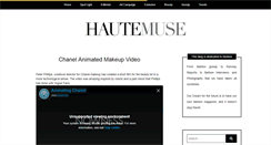 Desktop Screenshot of hautemuse.com